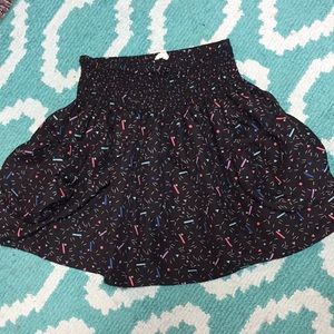 Cinched Waist Circle Skirt